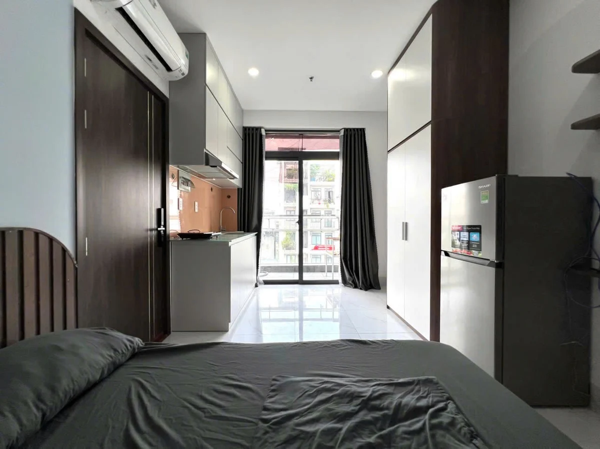 Studio apartment on Bình Quới, Binh Thanh District