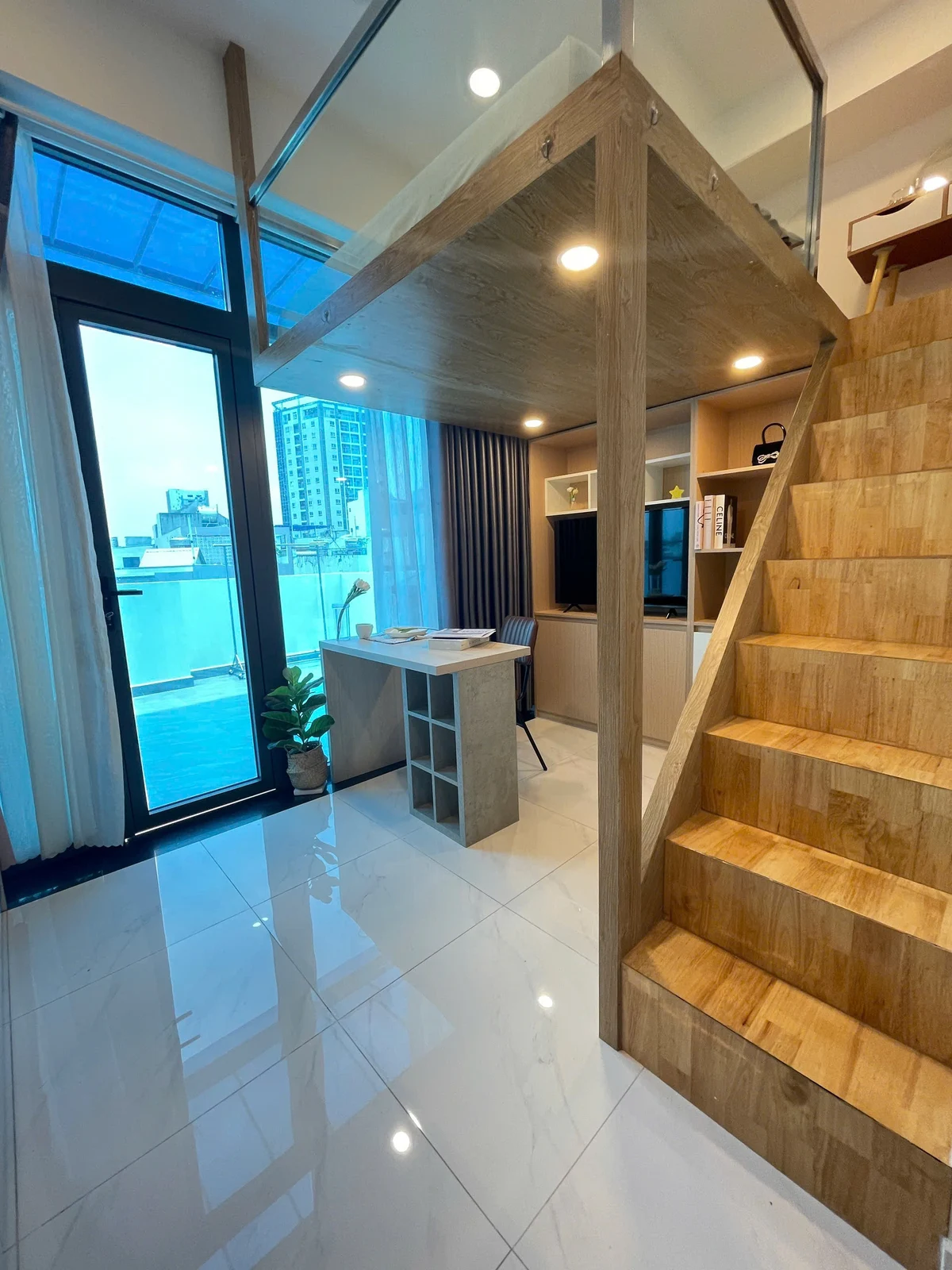 Duplex apartment on Nguyễn Văn Đậu, Binh Thanh District