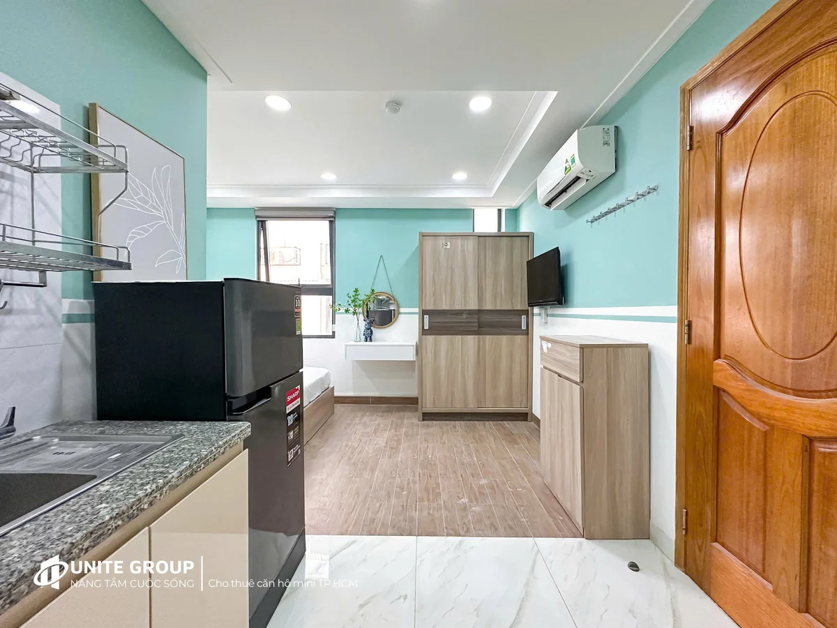 Studio apartment on Cách Mạng Tháng Tám, District 10