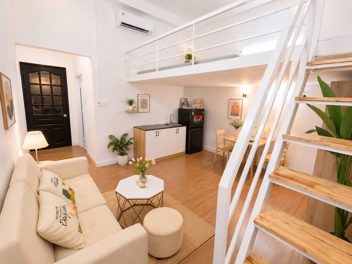 Duplex apartment on Hoàng Dư Khương, District 10