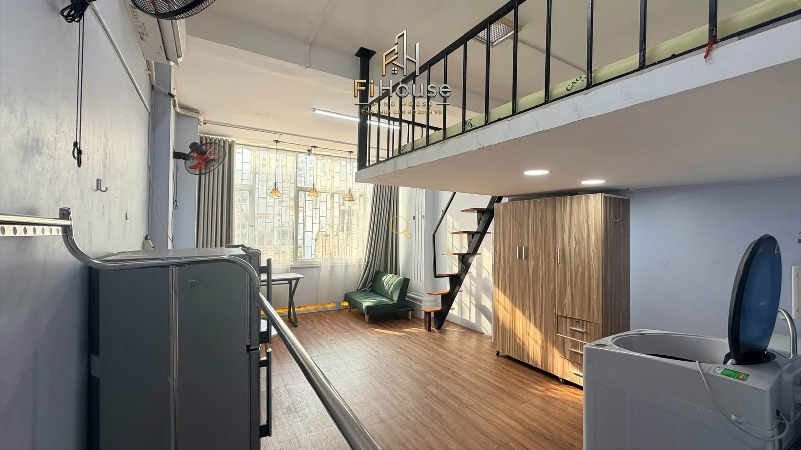 Duplex apartment on Nguyễn Cửu Vân, Binh Thanh District